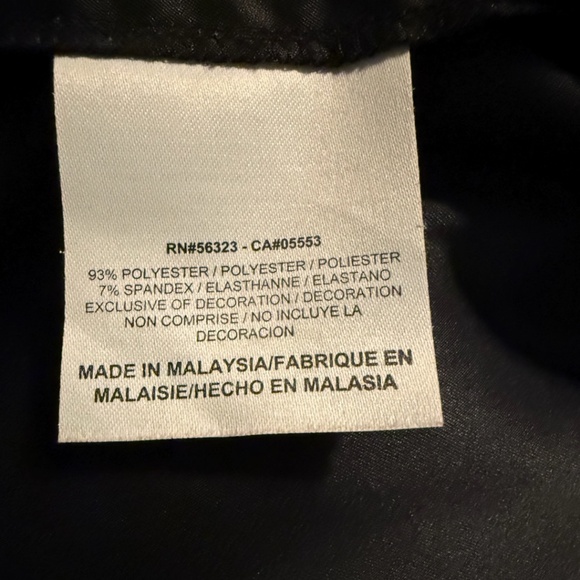 Nike Golf Womens 2 Dri-Fit Tour Performance Skirt with Shorts - Skort Black - Picture 11 of 11